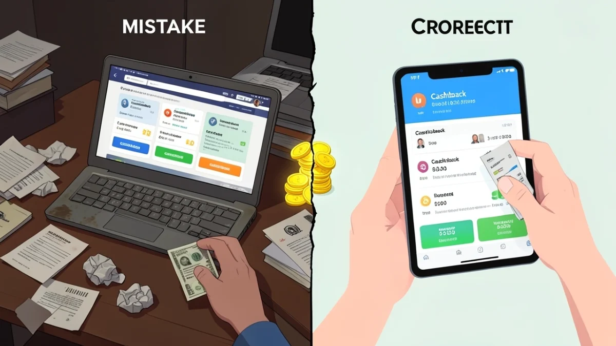 Top Beginner Mistakes That Reduce Your Cashback Earnings
